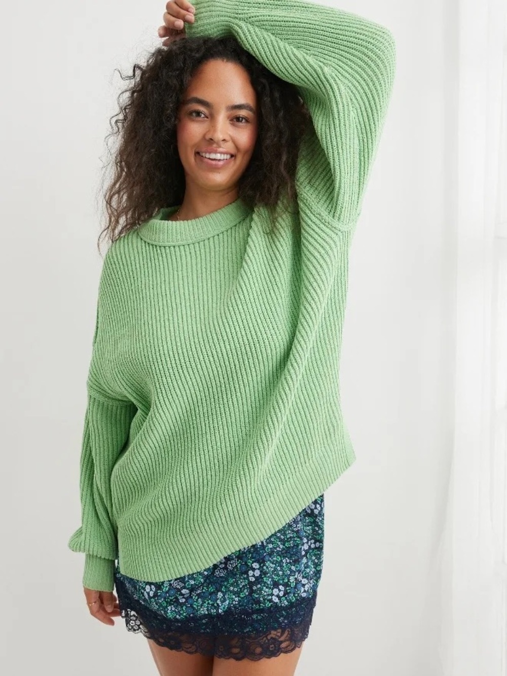 Aerie Beyond Chenille Sweater Medium